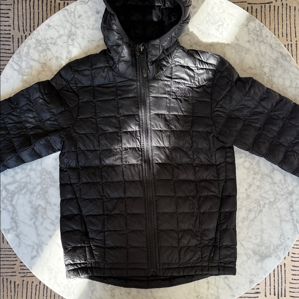 The North Face Kids Black Quilted Puffer Jacket